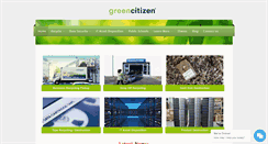 Desktop Screenshot of greencitizen.com